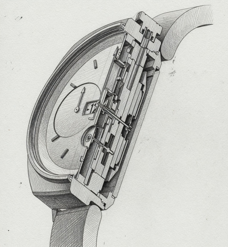deRhenum | Bullhead Chronograph Jump Hour